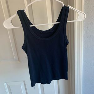 Brandy Melville Sheena Tank Navy